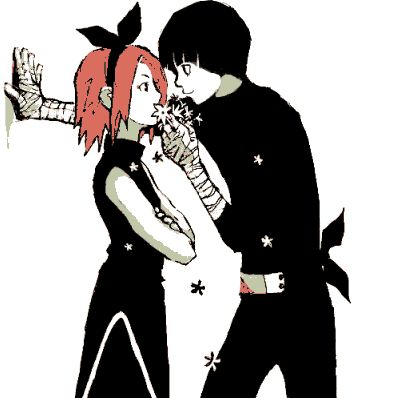 haruno sakura,rock lee
