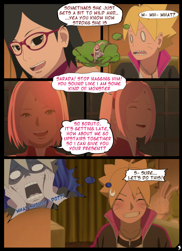 sakura haruno,sarada uchiha,uzumaki boruto
