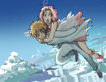 haruno sakura,uzumaki naruto