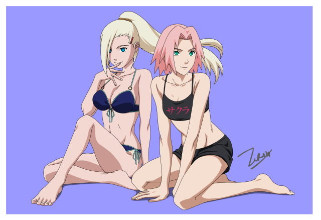 ino yamanaka,sakura haruno